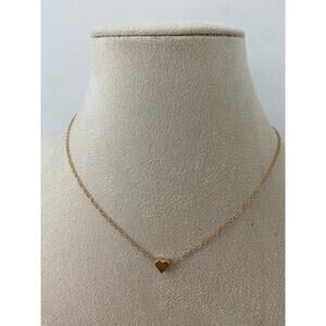 Delicate tiny heart necklace